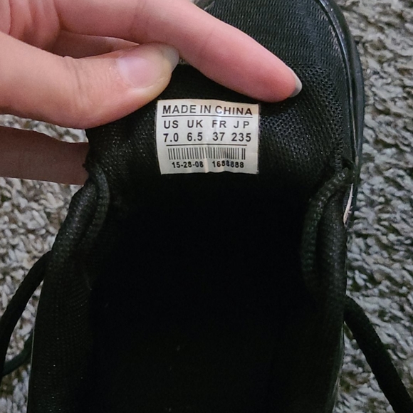 Black & Rainbow Platform Sneakers *READ LISTING* - Picture 4 of 7